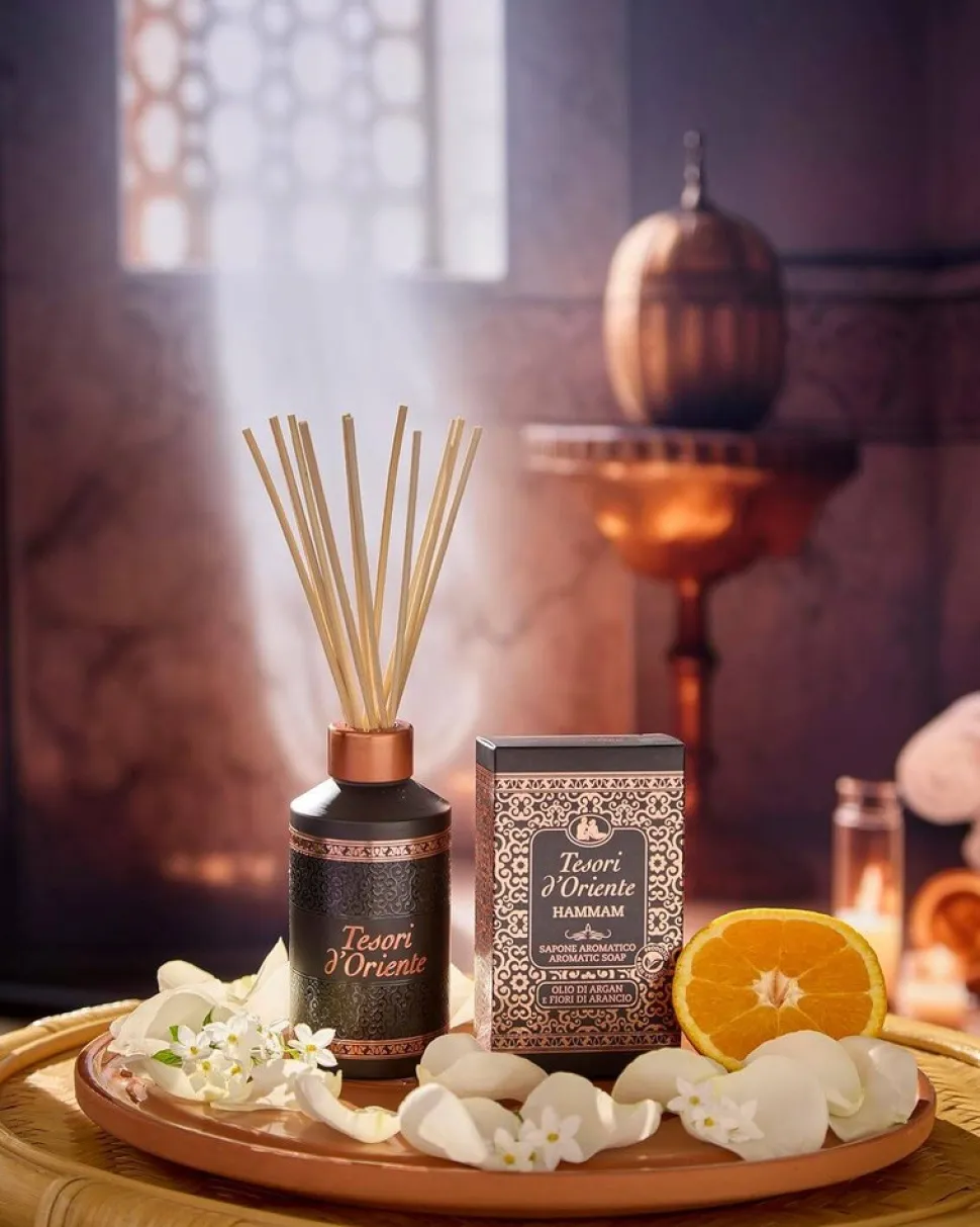 Tesori d'Oriente, patyczki zapachowe Hammam, 200 ml