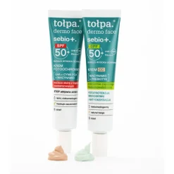 Tołpa Dermo Face Sebio+, krem fotoochronny, SPF 50+, 40 ml
