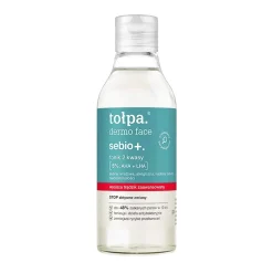 Tołpa dermo face sebio+, tonik 2 kwasy, 5% AHA + LHA, 200ml