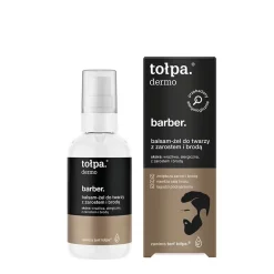 Tołpa Dermo Men Barber, balsam-żel do twarzy z zarostem i brodą, 75 ml