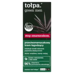 Tołpa green men, krem przeciwzmarszczkowy łagodzący, 50 ml