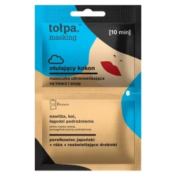 Tołpa masking, maseczka ultranawilżająca na twarz i szyję, 2 x 5 ml