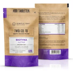 Twój Cel To Biotyna 4xTak, tabletki, 400 szt.