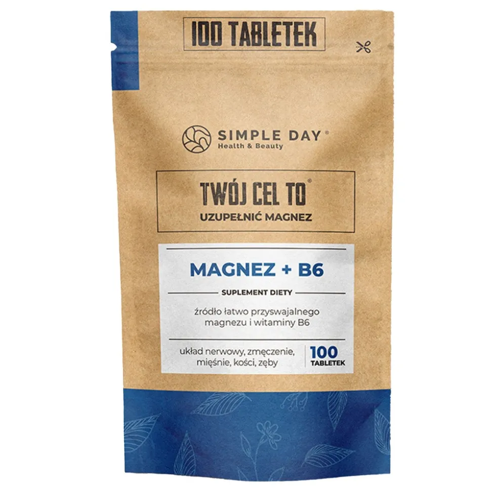 Twój Cel To Magnez + B6, tabletki, 100 szt.