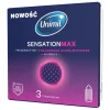 Unimil Sensation Max, prezerwatywy, 3 szt.