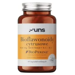 Uns Bioflawonoidy Cytrusowe + Bioperine, kapsułki, 60 szt.