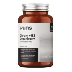 UNS Chrom Organiczny + B3, kaps., 90 szt