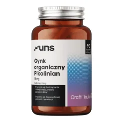 Uns Cynk organiczny Pikolinian, kapsułki twarde, 90 szt.