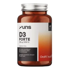 Uns D3 Forte, kapsułki twarde, 60 szt.