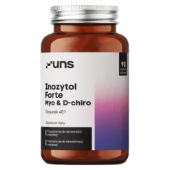Uns Inozytol Forte Myo & D-Chiro, kapsułki, 90 szt.