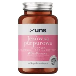 Uns Jeżówka Purpurowa + Bioperine, kapsułki, 60 szt.