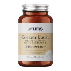 Uns Korzeń Kudzu + Bioperine, kapsułki, 60 szt.