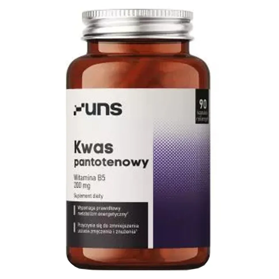 Uns Kwas Pantotenowy, kapsułki, 90 szt.