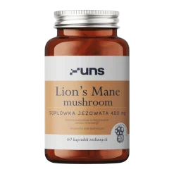 Uns Lion's Mane Mushroom, kapsułki, 60 szt.