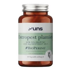 Uns Ostropest plamisty + Bioperine, kapsułki, 60 szt.