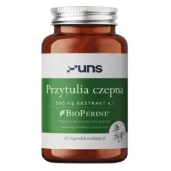 Uns Przytulia czepna + Bioperine, kapsułki, 60 szt.