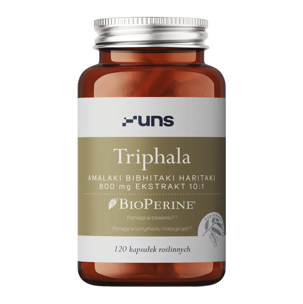 Uns Triphala + Bioperine, kapsułki, 120 szt.