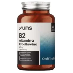 Uns Witamina B2 Ryboflawina, kapsułki, 60 szt.
