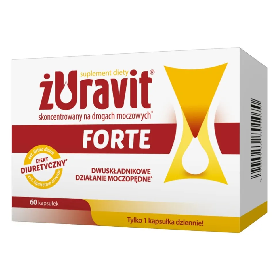 Żuravit Forte, kapsułki twarde, 60 szt.