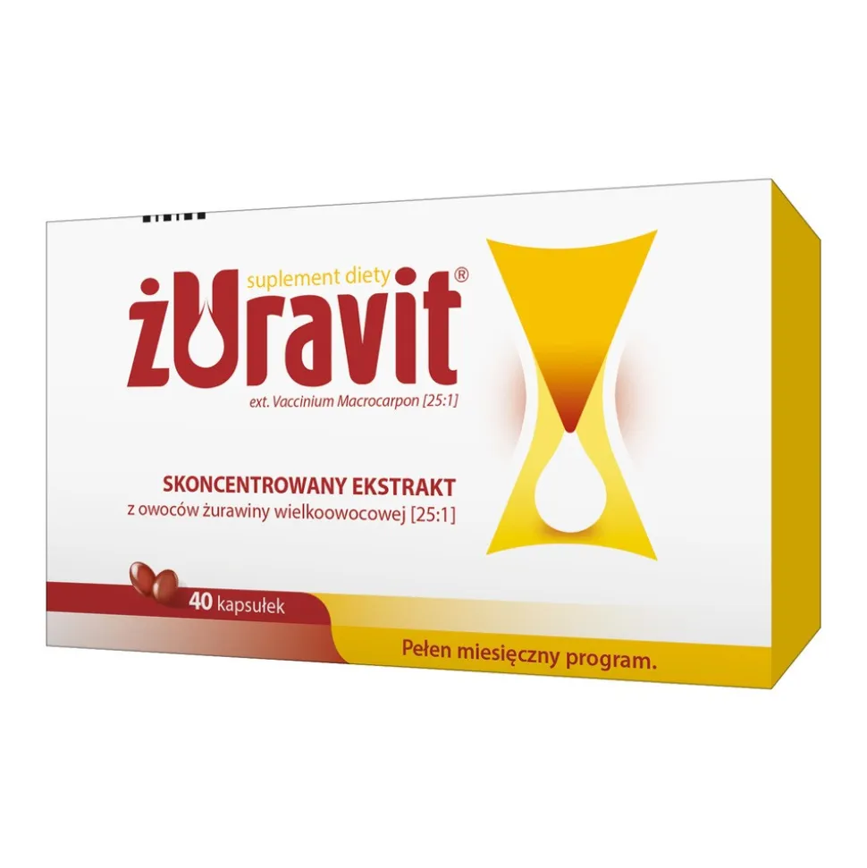 Żuravit, kapsułki, 40 szt.