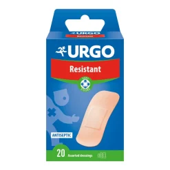 Urgo Resistant, pastry z opatrunkiem, miks rozmiarów, 20 szt.