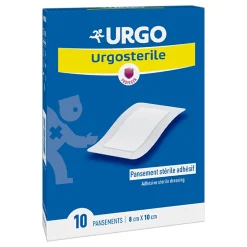 Urgosterile, opatrunek sterylny, samoprzylepny, 8 cm x 10 cm, 10 szt.