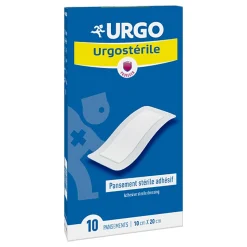 Urgosterile, opatrunek sterylny, samoprzylepny, 10 cm x 20 cm, 10 szt.