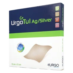 UrgoTul Ag Silver, opatrunek,10cm x 12cm, 1 sztuka (z opakowania wielosztukowego)