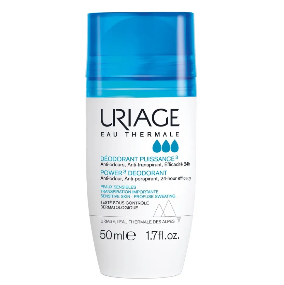 Uriage, antyperspirant roll-on, 50 ml