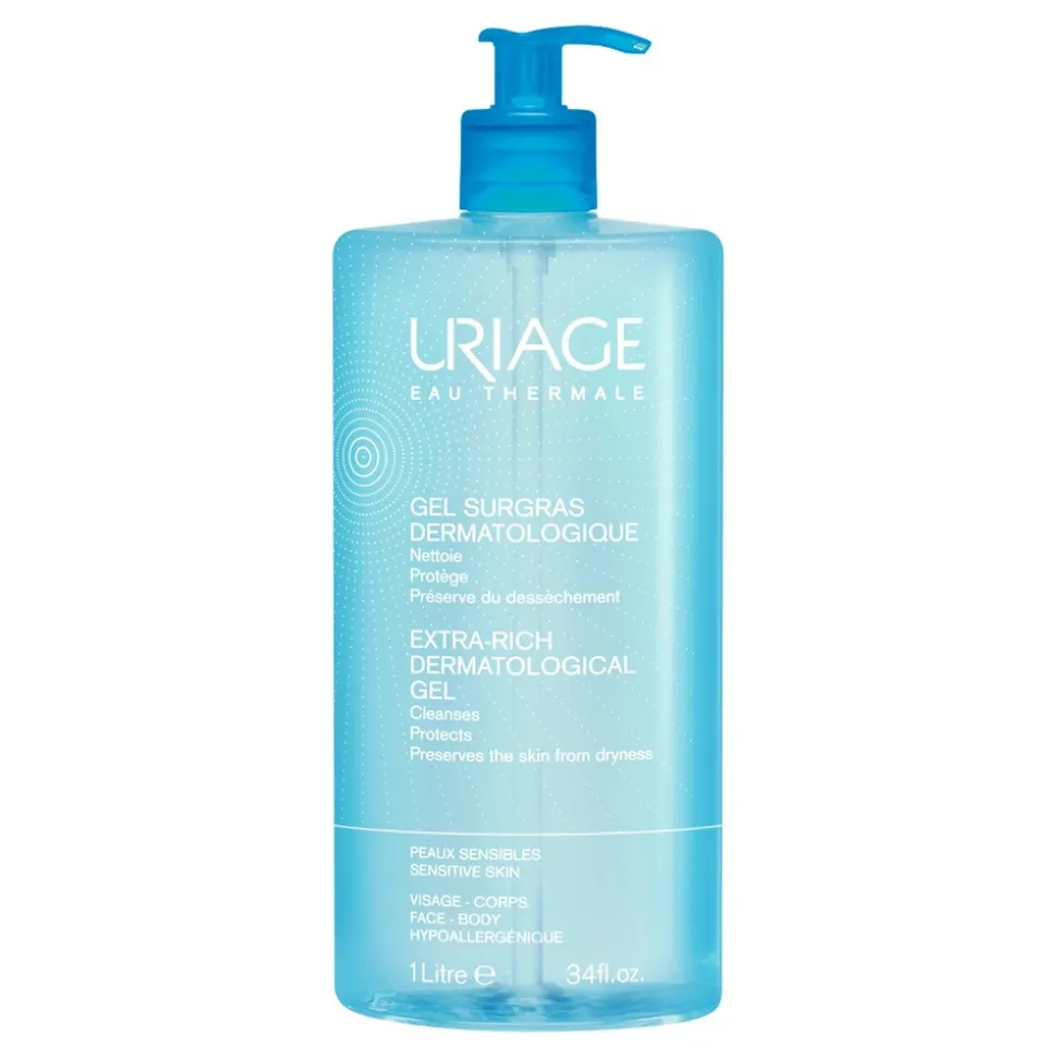 Uriage, dermatologiczny żel do mycia, 1000 ml