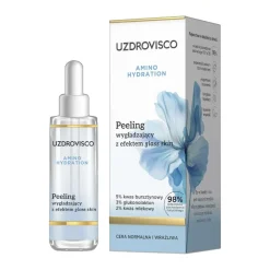 Uzdrovisco Amino Hydration, peeling wygładzający z efektem glass skin, 30 ml