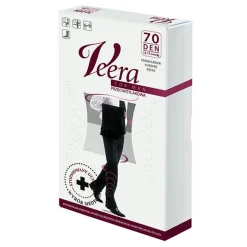 Veera For Man, skarpety męskie, 70 DEN, czarny, rozmiar 2/M (41-43)
