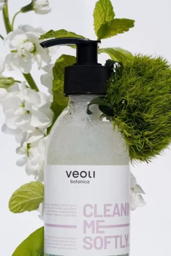 Veoli Botanica Cleaning Me Softly, żel nawilżająco-łagodzący do mycia twarzy, 190 ml