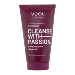 Veoli Botanica Cleanse With Passion, żel rozświetlająco-odświeżający do mycia twarzy, 150 ml