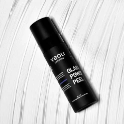 Veoli Botanica Glass Skin Power Peel, nawilżająco-rozświetlający peeling do twarzy z kwasem mlekowym, traneksamowym i ektoiną, 30 ml
