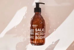 Veoli Botanica Salic Hero Body, żel oczyszczająco-złuszczający do mycia ciała, 280 ml