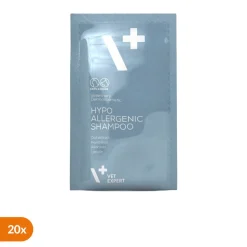 Vet Expert Hypoallergenic Shampoo, hipoalergiczny szampon dla psów i kotów, saszetki, 15 ml, 20 szt.