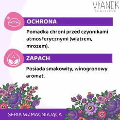 Vianek, kojąca pomadka ochronna, 4,6 g