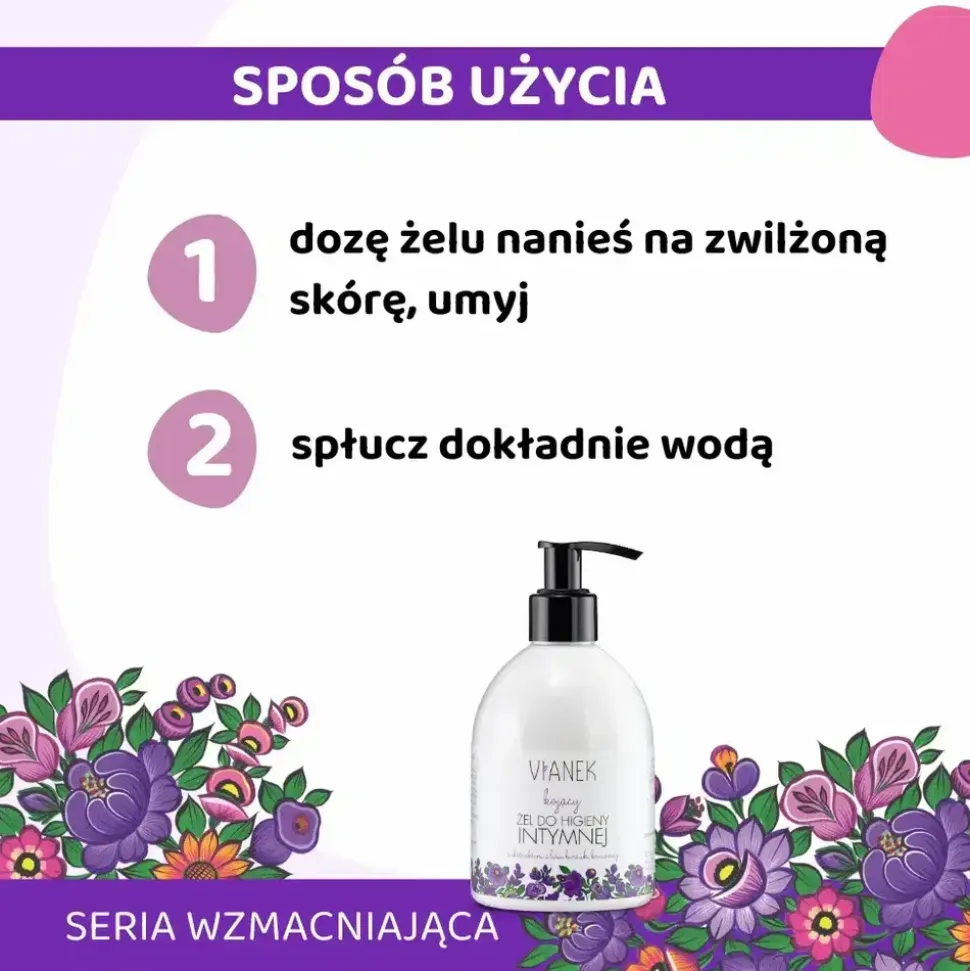 Vianek, kojący żel do higieny intymnej, 300 ml