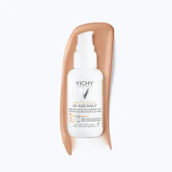 Vichy Capital Soleil, fluid koloryzujący przeciw fotostarzeniu się skóry SPF 50+, tinted, 40 ml