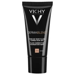 Vichy Dermablend, fluid korygujący o przedłużonej trwałości, SPF 25, 35 Sand, 30 ml