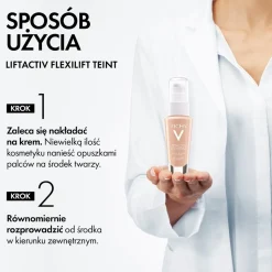 Vichy Liftactiv Flexiteint, podkład wygładzający zmarszczki, 35 Sand, 30 ml