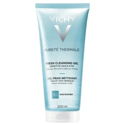 Vichy Purete Thermale, żel odświeżający do mycia twarzy, 200 ml