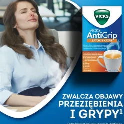 Vicks Antigrip Zatoki i Katar, granulat do sporządzania roztworu doustnego, 10 saszetek