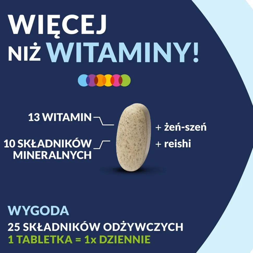 Vigor Multiwitamina ON 50+, tabletki, 90 szt.