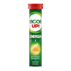 Vigor Up! Energia, smak pomarańczowy, tabletki musujące, 20 szt.