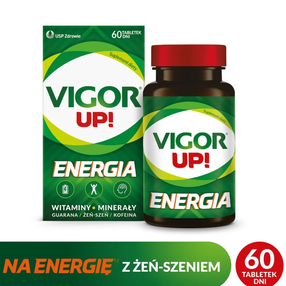 Vigor Up! Energia, tabletki, 60 szt.