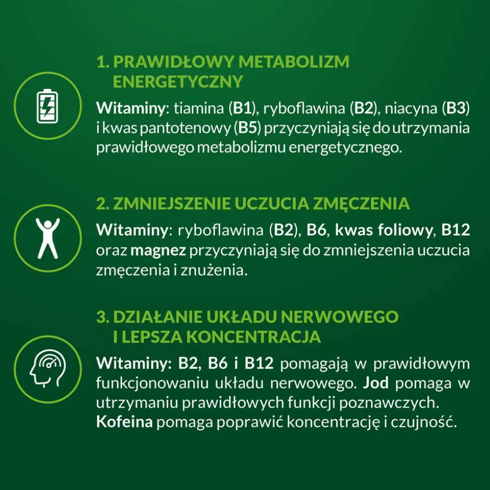 Vigor Up! Energia, tabletki, 60 szt.
