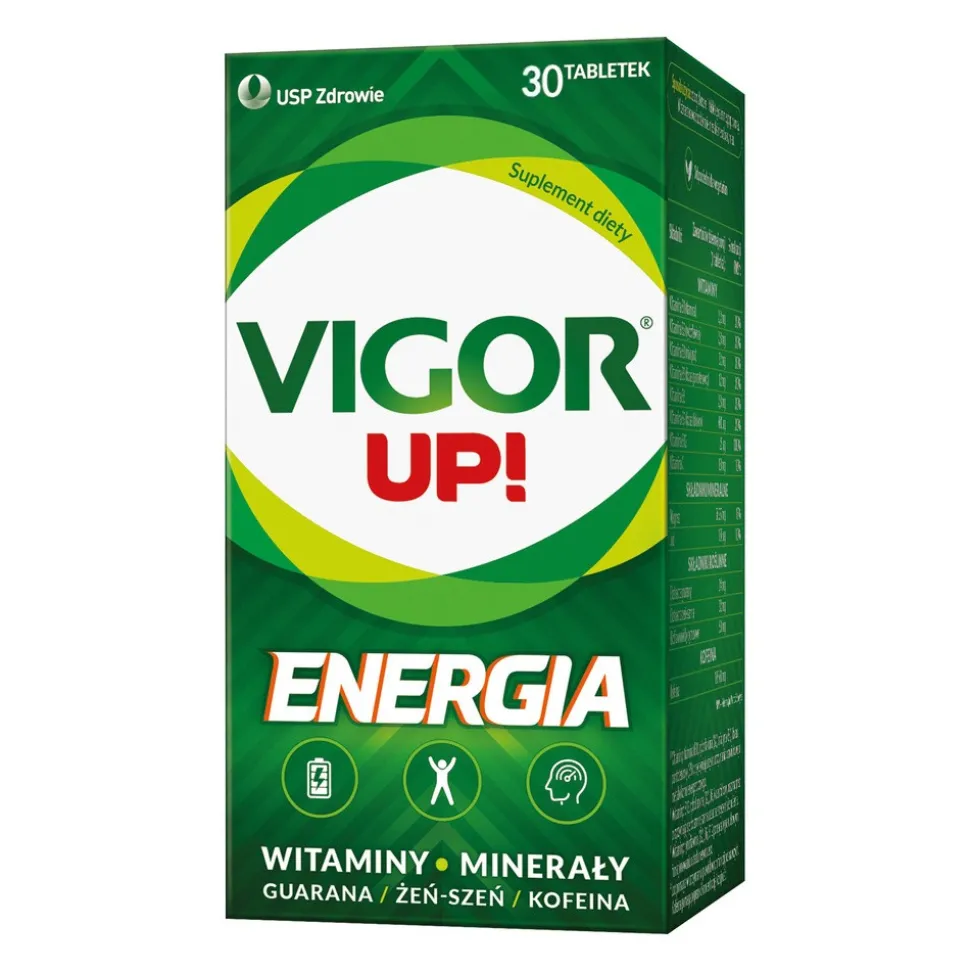 Vigor Up! Energia, tabletki, 30 szt.