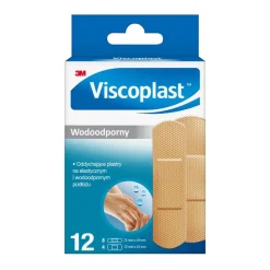 Viscoplast Wodoodporny, plastry, 12 szt.